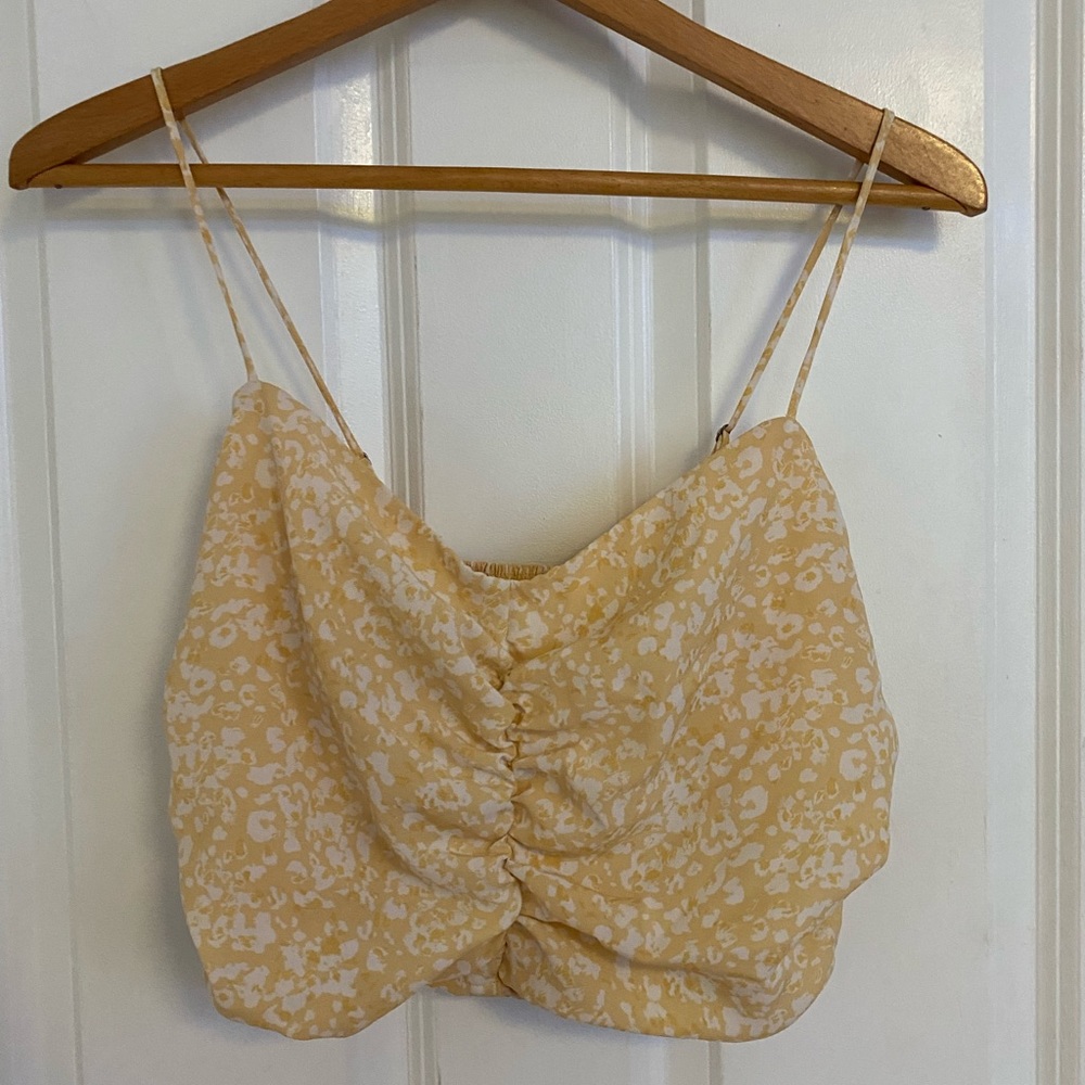 Abercrombie Light Yellow Tank